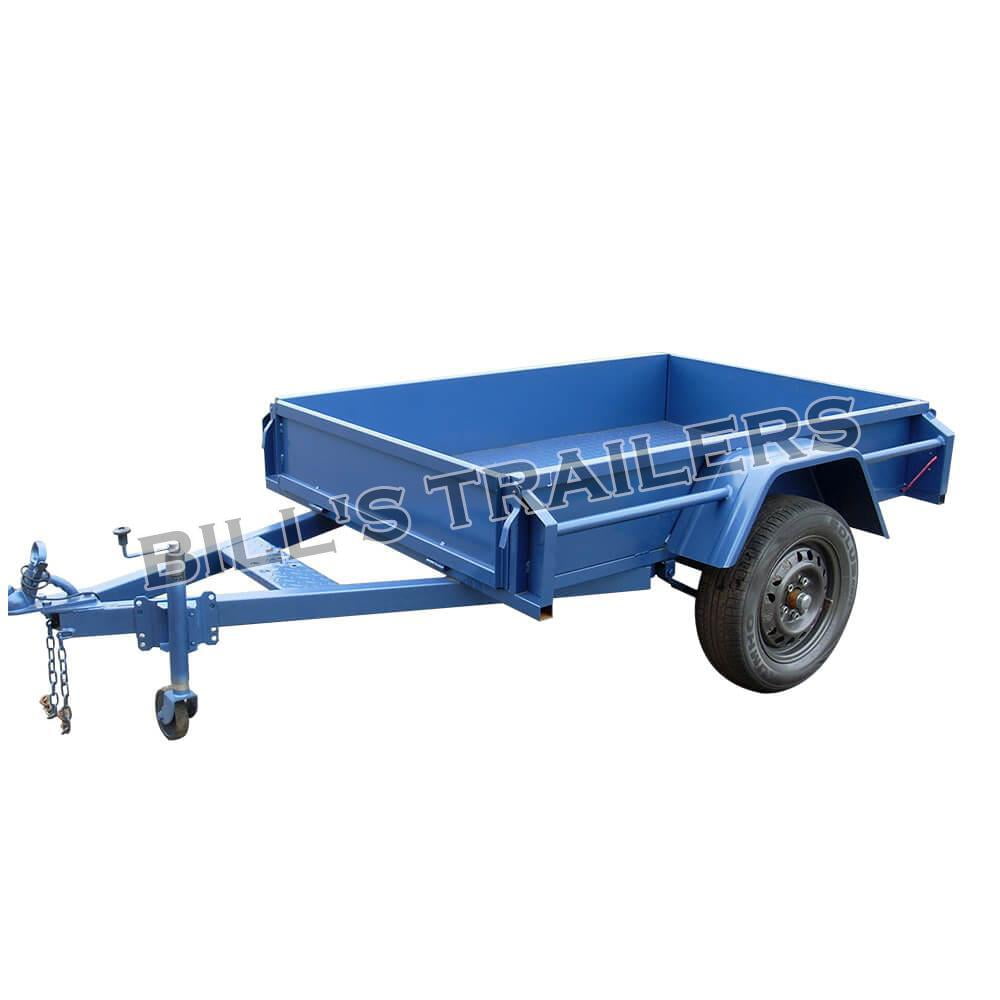 Box Trailer Colours 6X4 Heavy Duty Box Trailer - Two Doors » Bill's Trailers - Custom ...