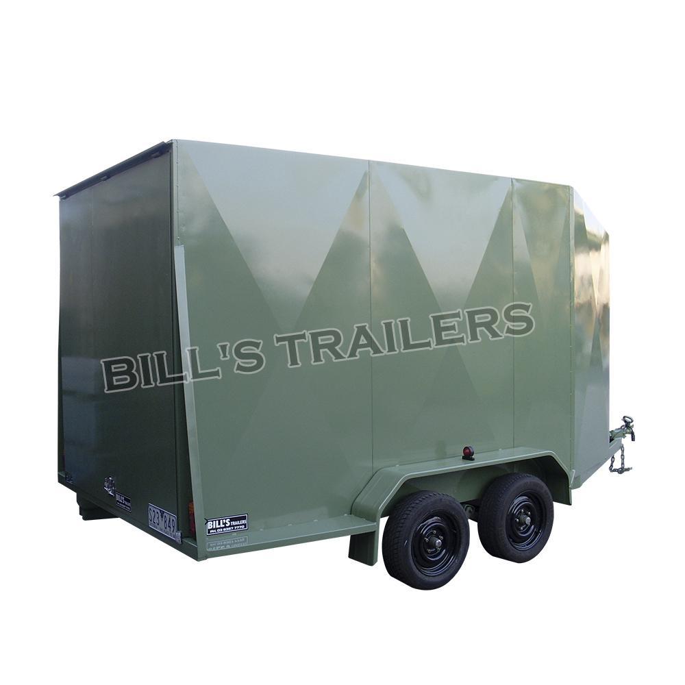 12x6 Fully Enclosed Trailer - 2.8 Tonne
