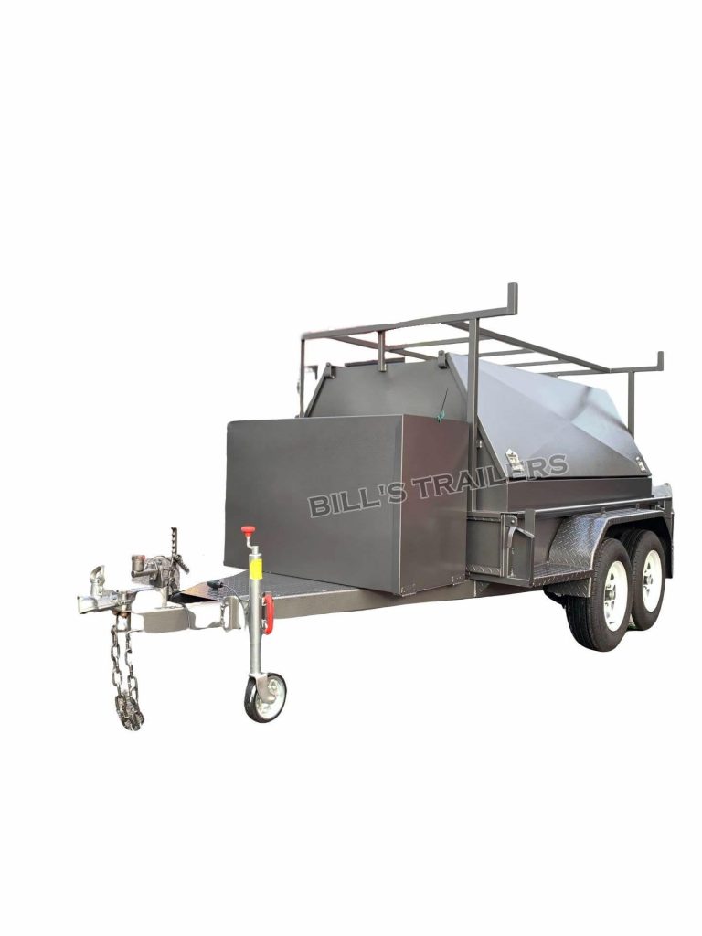 8x5 Tandem Tradesman Top Trailer With Compressor Box