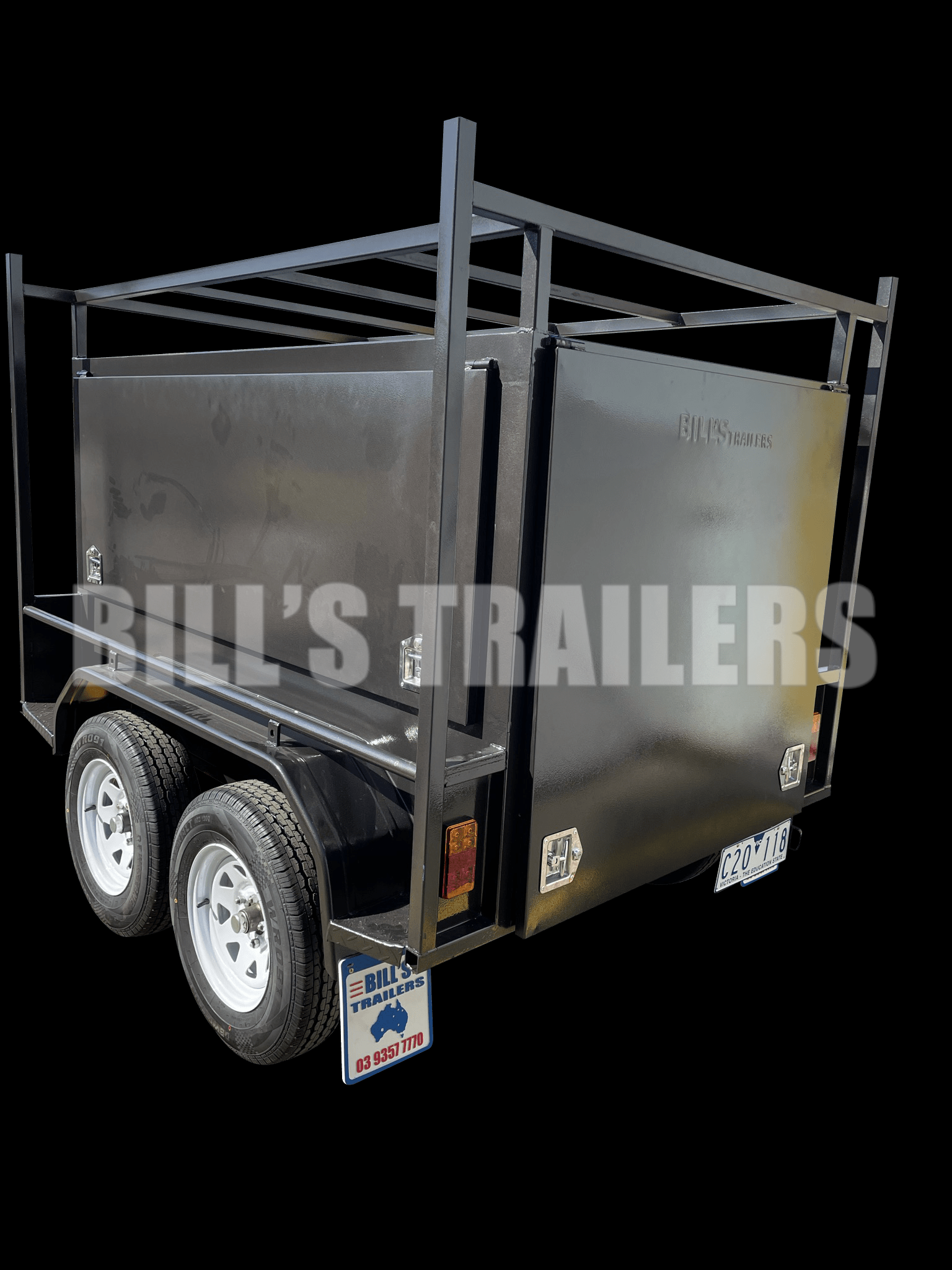 7X4 T/Top Trailer Square Shape » Bill's Trailers - Custom Trailer ...