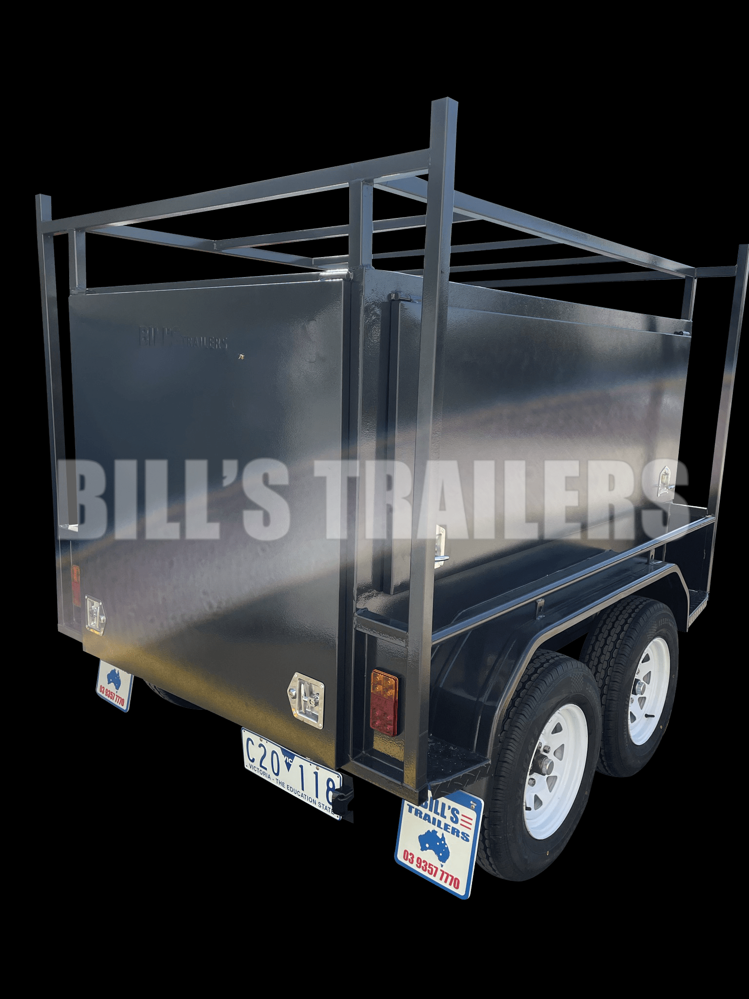 7X4 T/Top Trailer Square Shape » Bill's Trailers - Custom Trailer ...