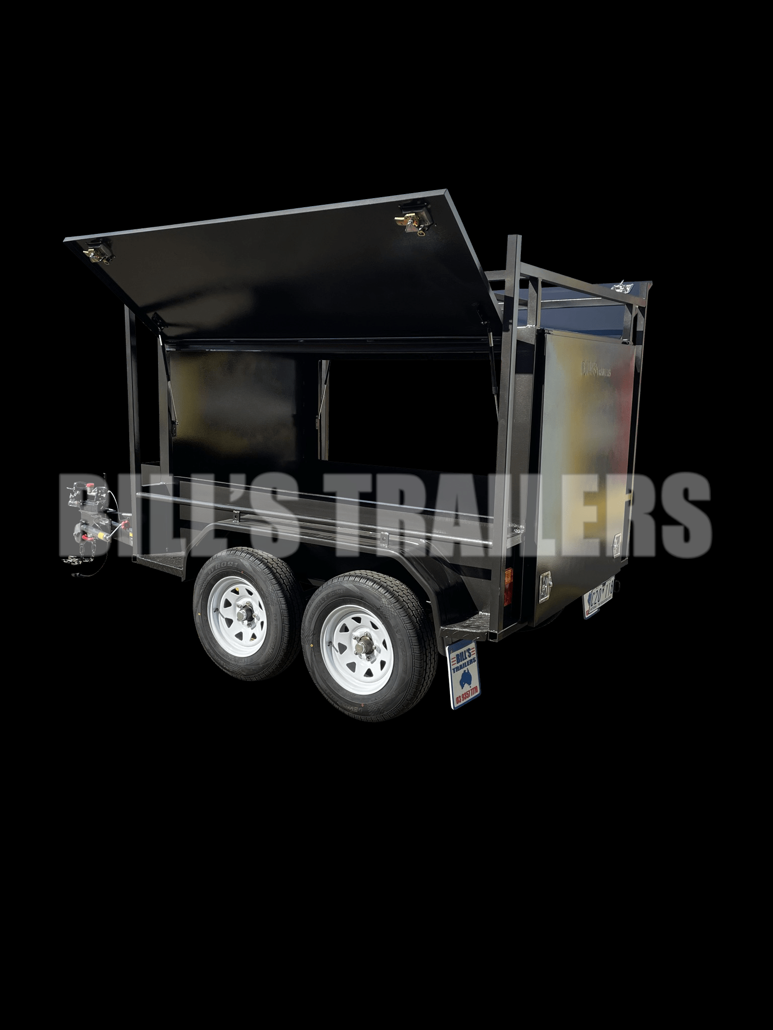 7X4 T/Top Trailer Square Shape » Bill's Trailers - Custom Trailer ...
