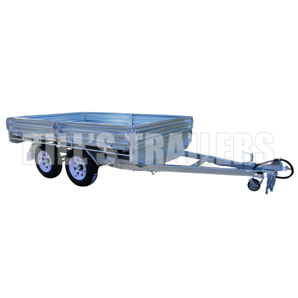 14×7 Heavy Duty Flat Top Tandem Trailer ATM 3500KG