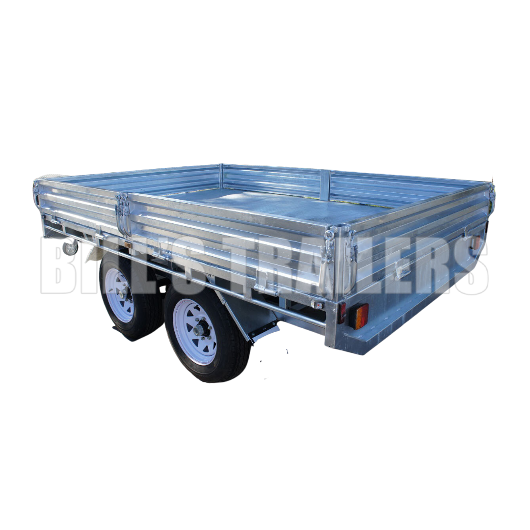 14×7 Heavy Duty Flat Top Tandem Trailer ATM 3500KG